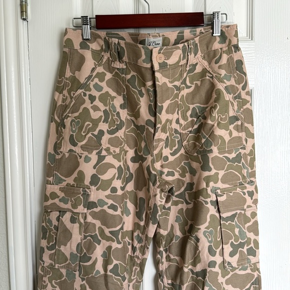 Camo Cargo Joggers - JCrew NWT size 28 - Picture 2 of 10